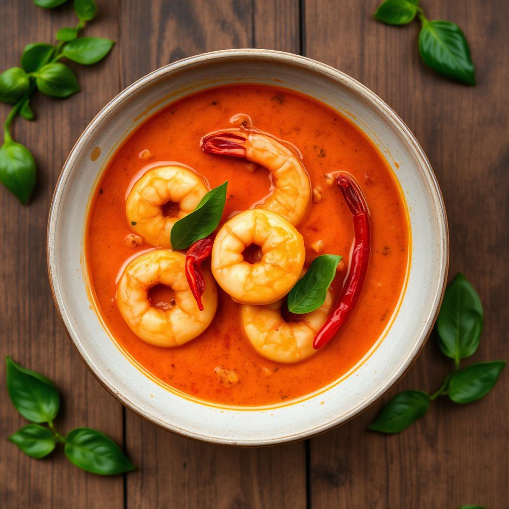 Red Curry with Shrimp