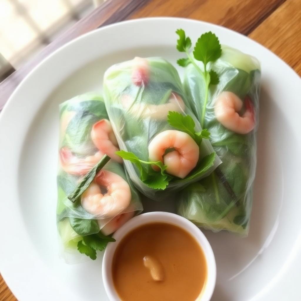 Fresh Spring Rolls (x3)